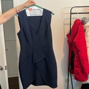 BCBG Short Navy Blue dress.